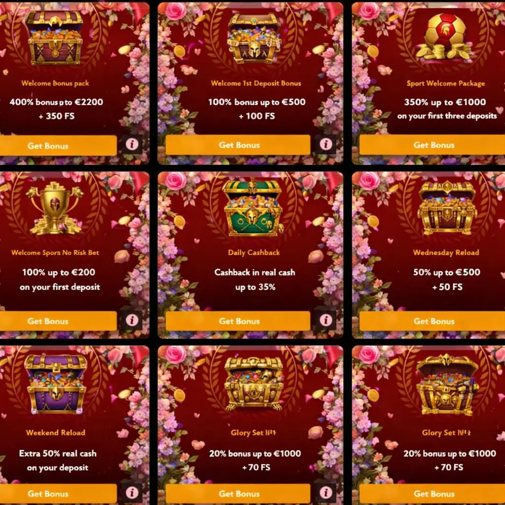 rollizor casino bonus